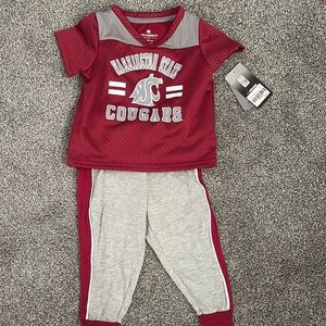 Washington State Cougars Toddler Outfit